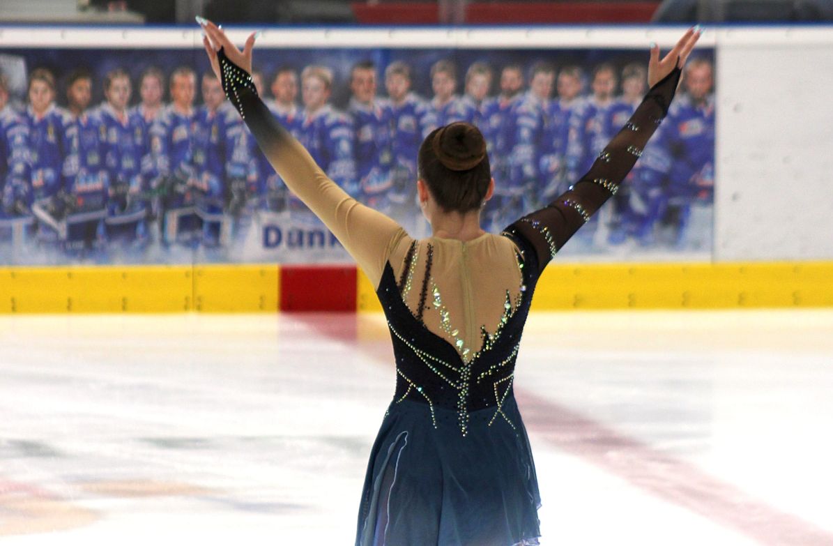 Une compétition de patinage artistique à la Patinoire Marcel Dassault