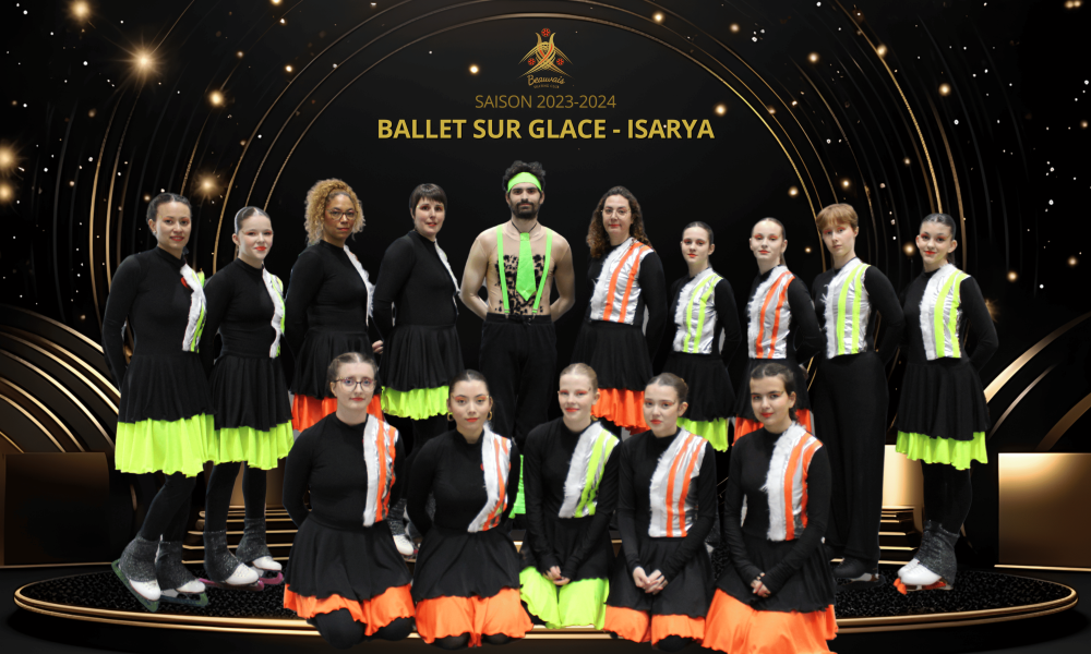 La première équipe de ballet sur glace de Beauvais à retrouver ce dimanche 17 décembre